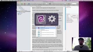 Blog Workflow Mac Scrivener Textmate Markdown [upl. by Anisamot]