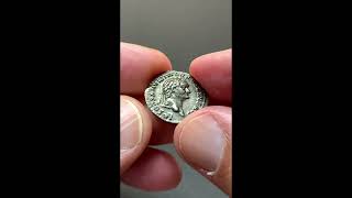 Domitian Caesar RIC 1084 Date 79 AD Silver Denarius Rome Salus PRINCEPS IVVENTVTIS [upl. by Rehtaeh202]