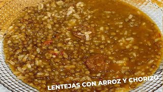 LENTEJAS con ARROZ 🌾 👩 🍳con Robot MAMBO de Cecotec  🤤🤤 [upl. by Einoj460]