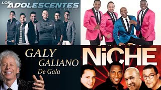 LA SALSA QUE HIZO HISTORIA MIX  NICHEGUAYACAN ADOLESENTES  GALY GALIANO [upl. by Assirual]