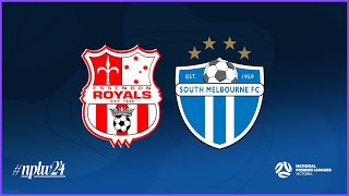 2024 NPLWVIC Round 16 Essendon Royals SC v South Melbourne FC [upl. by Heigl]