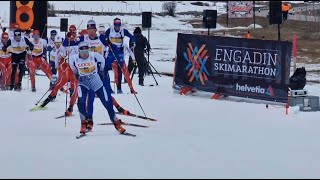 Engadin Skimarathon 2023 [upl. by Phedra]