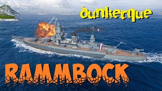 World of Warships  Dunkerque Rammbock [upl. by Ilehs]