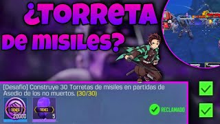 Construye TORRETAS DE MISILES COD Mobile [upl. by Ahsekam]