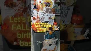 HOW TO SHRINK WRAP A GIANT GIFT BASKET SURPRISE diy howto halloween fallseason creativegifts [upl. by Kelleher]