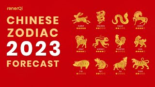 2023 Chinese Zodiac  All 12 Animal Signs Forecast [upl. by Krispin]