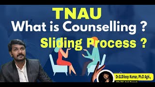 TNAU COUNSELLING AND SLIDING PROCEDURE [upl. by Pepper]