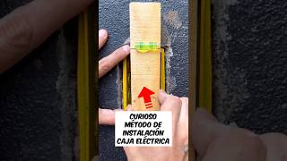 Instalación Precisa de Caja Eléctrica empotrada [upl. by Eiramlehcar]