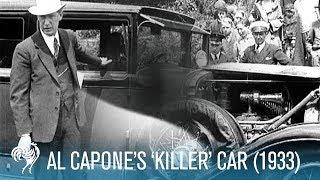 Al Capones Killer Car 1933  British Pathé [upl. by Assiralc]