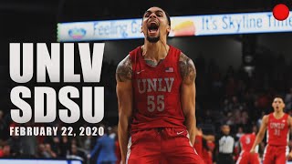 LIVE 2020 UNLV vs 4 SDSU Upset Win [upl. by Llednahc425]