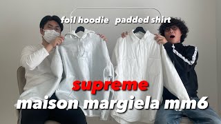 【友人登場】supreme×maison margiela mm6コラボを「友人に」紹介して貰いました【便乗紹介】 [upl. by Ahsytal]