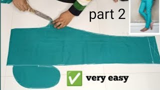 Very Easy Pant Trouser Cutting and stitching Womens Pant cutting and stitching Palazzo Pant part 2 [upl. by Vacuva]