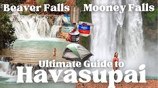 Havasupai  Everything You Need to Know Backpacking Havasu Falls Full Guide and Itinerary 2023 [upl. by Ylek558]