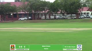 Affies U19 A vs Noordheuwel U19 A [upl. by Myers]