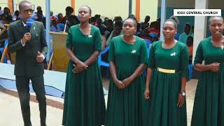 Kisii Central Youth Choir Presenting a Special Song [upl. by Arraeit]