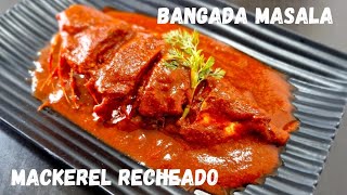 Easy Bangda Masala  Bangda Recheado  Mackerel Recheado  Mackerel Masala  Sailis Kitchen [upl. by Sharai670]