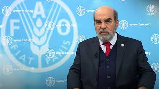 FAO DG Videomessage IFPRI FAO Conference [upl. by Llenehc333]