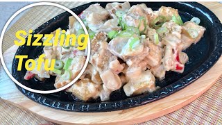 How to cook Sizzling Tofu  Sizzling Tofu ala max  Sisig tofu [upl. by Hamachi]