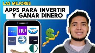 Las Mejores Apps Para Invertir y Crecer tu dinero en México 2024 [upl. by Jempty137]