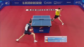 2015 ETTC MTFinal AUT vs GER 2 Stefan FEGERL  Dimitrij OVTCHAROV HD Full Match [upl. by Enidanreb666]