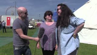 Janey Godley with daughter Ashley Storrie at RockNess 2013 [upl. by Hanway275]