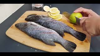 GRILL FISH  BARRAMUNDI RECIPE OVEN [upl. by Laicram958]