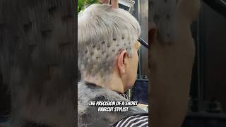 parrucchieri haircut capelli hair taglio hairstyle hairtok haircolor shorthair pixie [upl. by Noied999]