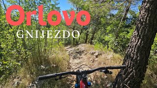 Orlovo GNIJEZDO od makadama  MTB Kaštel [upl. by Renrut]