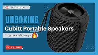 ✅ ¡UNBOXING Y primeras impresiones Cubitt Portable Speakers ¿Vale la pena [upl. by Polinski431]