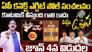 AP CONNECT EXIT POLLS Sensational Updates On AP Elections 2024  Chandrababu  Jagan  Pawan Kalyan [upl. by Herm933]