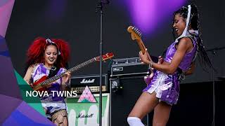 Nova Twins  Live at Glastonbury Festival Worthy Farm Pilton UK Jun 25 2023  AUDIO [upl. by Zahavi]