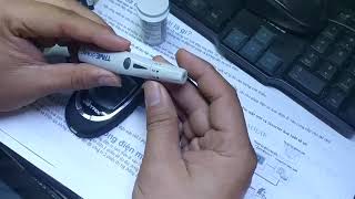 TRUE METRIX Self Monitoring Blood Glucose Meter at home [upl. by Merry90]