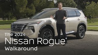 2024 Nissan Rogue® SUV  Walkaround amp Review [upl. by Alli862]