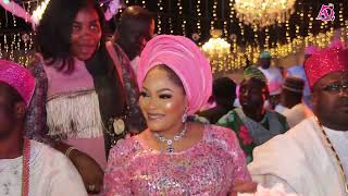 OLORI ARAMIDE ELEGUSHI STEALS SHOW AT HON AJULOS WIFES WIFE 50TH BIRTHDAY [upl. by Jethro610]