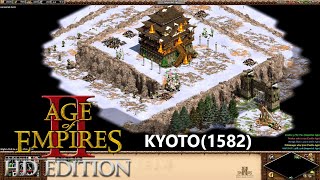 Age of Empires II  The Conquerors Battles of the Conquerors Kyoto1582 [upl. by Daley]