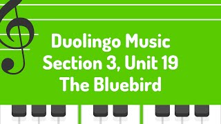 S3 U19 The Bluebird Duolingo  Music [upl. by Smitt]