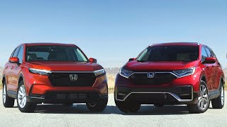 2023 Honda CRV vs Old Honda CRV [upl. by Deys]