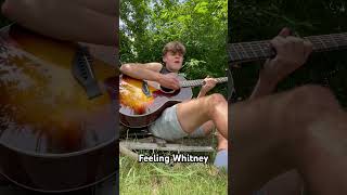 Feeling Whitney postmalone shortsmusic cover viral trending [upl. by Anawk489]