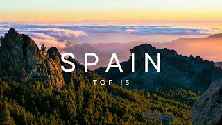 15 Best Places to Visit in Spain  Travel Video [upl. by Ecniuq]