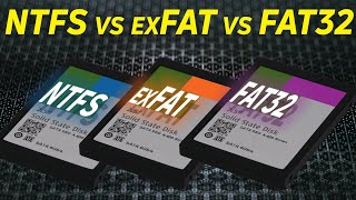 NTFS vs FAT32 vs exFAT  Everything You Need To Know [upl. by Akenahs]