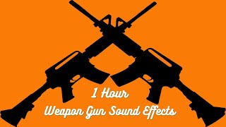 Weapon Gun Sound Effect🎧 Gun Shot Sounds Effect Loud🎧😴 1 Hour [upl. by Petta848]