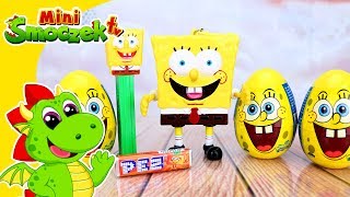 SpongeBob Jajka Niespodzianki Zabawki Bajki Dla Dzieci Po Polsku [upl. by Elvira]