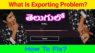 Kinemaster Export Problem 2022 In Telugu  EDIT SHIVA Gaming [upl. by Henebry]