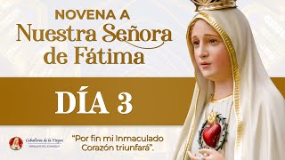 Novena a la Virgen de Fátima 🌹 Día 3 novena fatima [upl. by Jae]