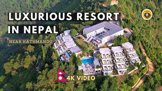 LUXURIOUS and PEACEFUL Resort Near Kathmandu Nepal TERRACES Resort and Spa [upl. by Wildee]