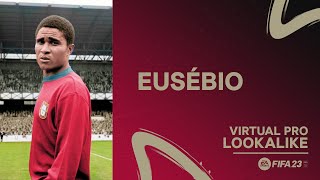 FIFA 23  PRO CLUBS  EUSÉBIO 1966 WORLD CUP HEROES CREATION [upl. by Nylissej]