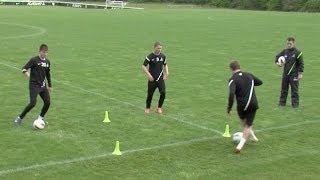 Master ball control  Soccer training drills  Nike Academy [upl. by Doley]