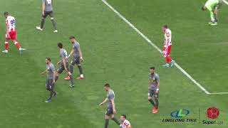 Linglong Tire Super liga 202122  30 kolo CRVENA ZVEZDA – RADNIČKI 1923 41 10 [upl. by Akirahs]