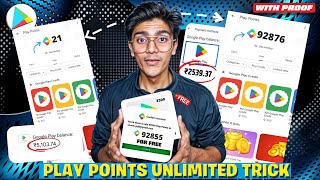 GOOGLE PLAY POINTS EARN TRICK  HOW TO EARN GOOGLE PLAY POINTS WITHOUT SPENDING MONEY 2024 ✅ [upl. by Dremann]