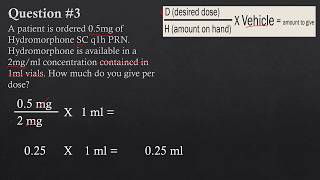 Medication Dosage Calculation Practice Questions [upl. by Prisca]